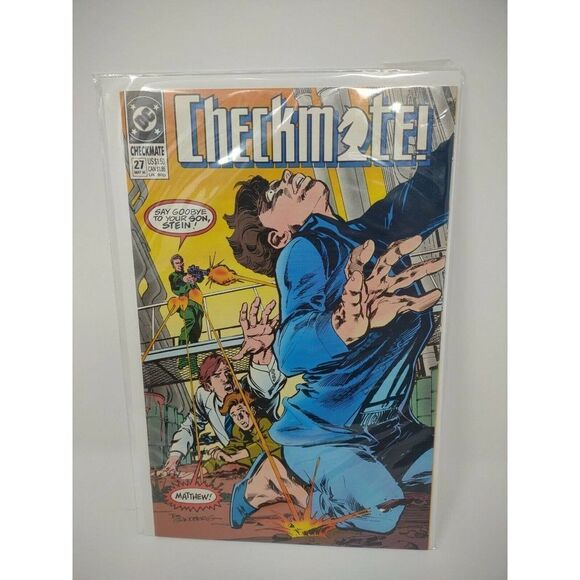 DC Comics Checkmate Comic Lot Issues 4 And 27 July 1988 and May 1990 Vintage - Picture 4 of 5